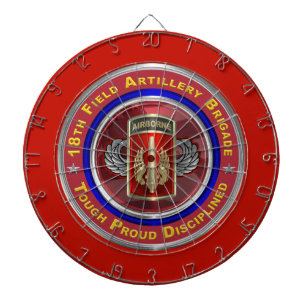 18th Field Artillery Brigade Airborne Dartboard