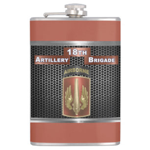 18th Field Artillery Brigade Airborne Hip Flask