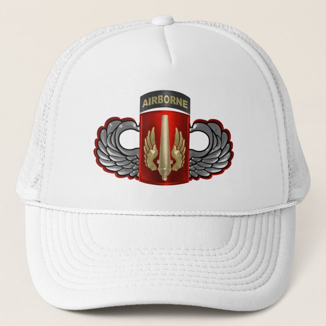 18th Field Artillery Brigade (Airborne)  Trucker Hat (Front)