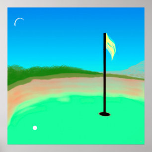18th Hole Poster