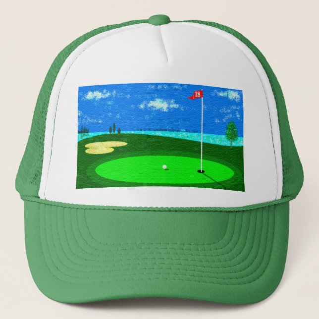 18th Hole Trucker Hat (Front)