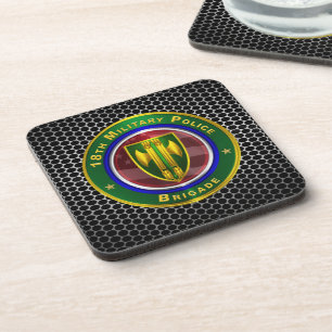 18th Military Police Brigade Coaster