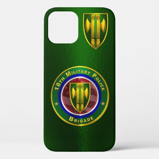 18th Military Police Brigade Customised Case-Mate iPhone Case (Back)
