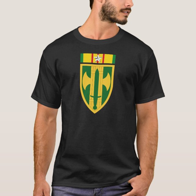 18th Military Police Brigade Vietnam - Silver Star T-Shirt (Front)