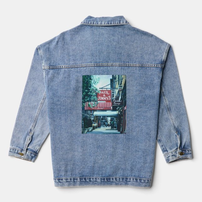 18th Street Sparkle Denim Jacket (Back)
