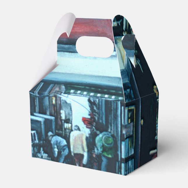 18th Street Sparkle Favour Box (Front Side)