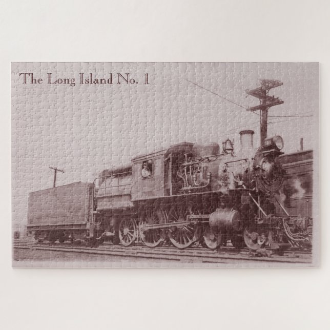 1900 Baldwin Locomotive Large Puzzle (Horizontal)