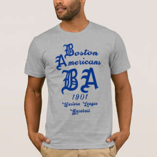 1901 Boston Americans Baseball ⚾ Western League T-Shirt
