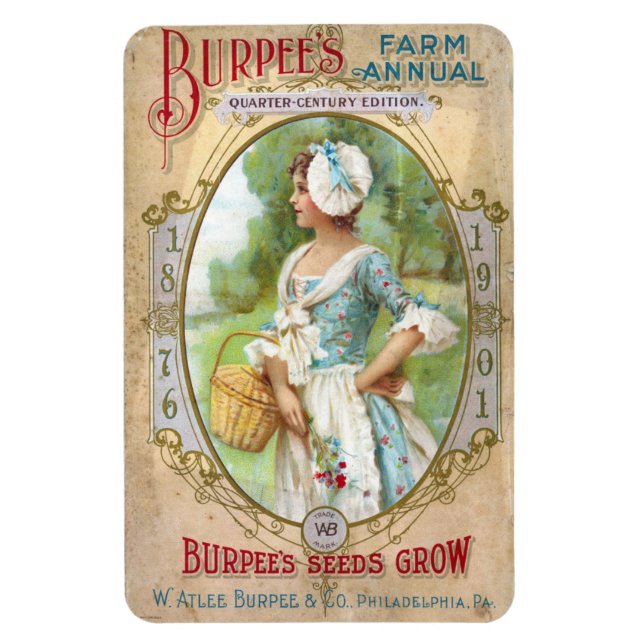 1901 Burpee's Magnet (Vertical)