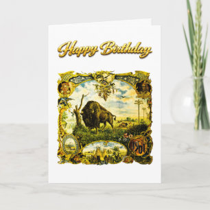 1901 Pan American Expo Buffalo NY Happy Birthday Card