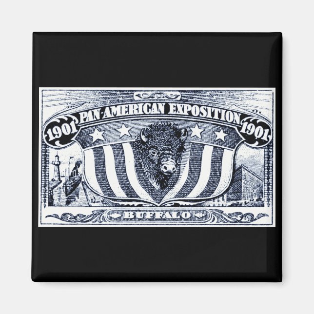 1901 Pan-American Exposition Magnet (Front)