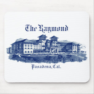 1901 Raymond Hotel Pasadena California Mouse Pad