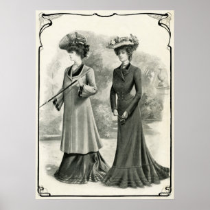 1902 WOMEN of ELEGANCE Poster