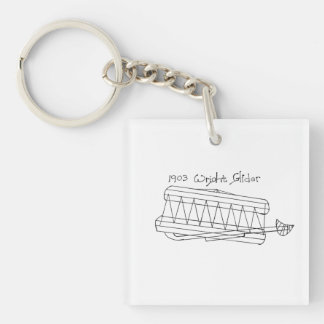 1903 Wright Glider Key Chain