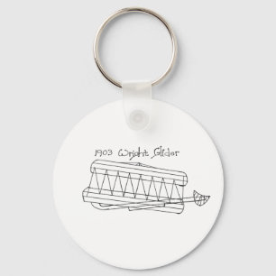 1903 Wright Glider Key Chain