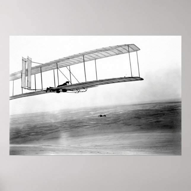 1903 WRIGHT GLIDER TEST FLIGHT POSTER (Front)