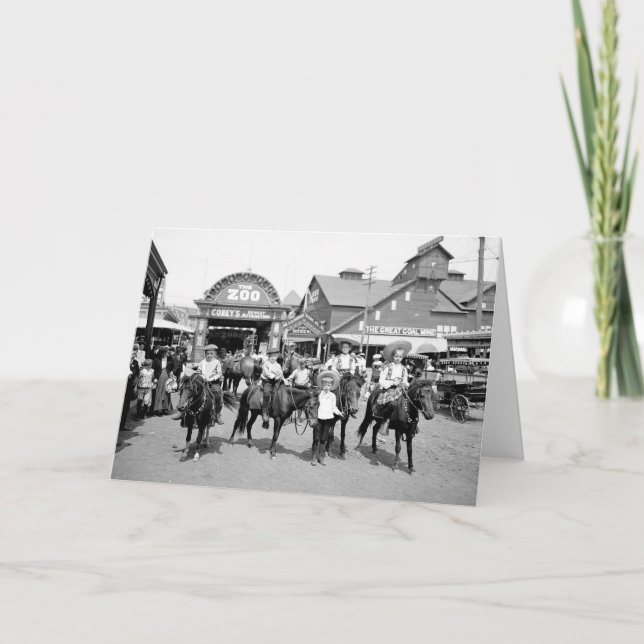 1904 Coney Island NY Greeting Card (Front)