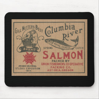 "1904 Gillnetter Ad" Mouse Pad