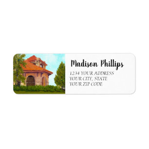 1904 Historic World’s Fair Pavilion - St Louis Return Address Label