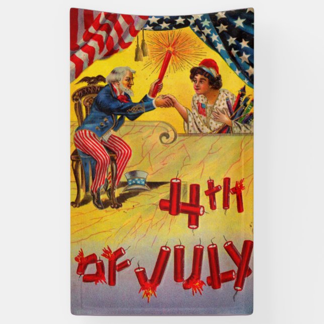 1905 4th of July Banner (Vertical)