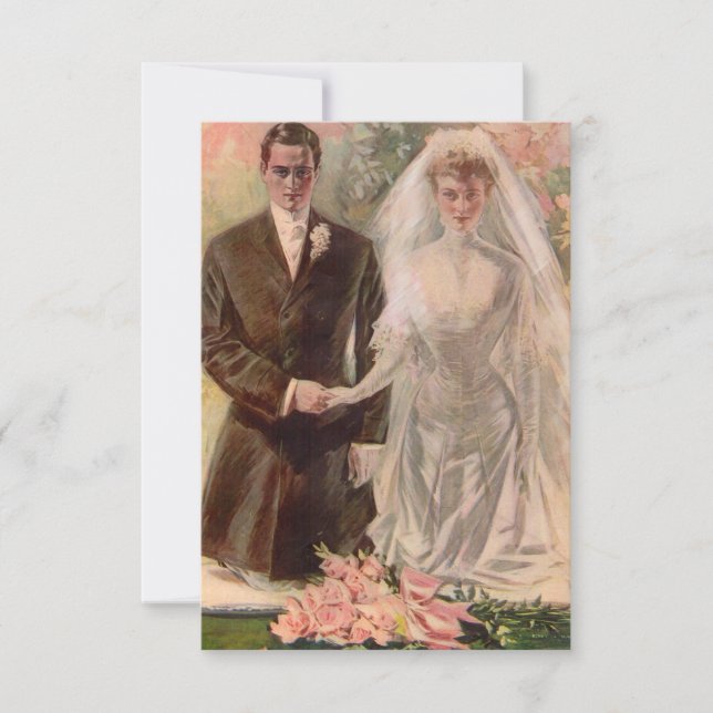 1906 Edwardian wedding (Front)