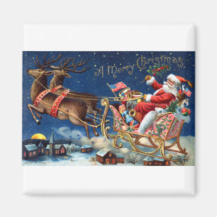 1906 Merry Christmas Magnet