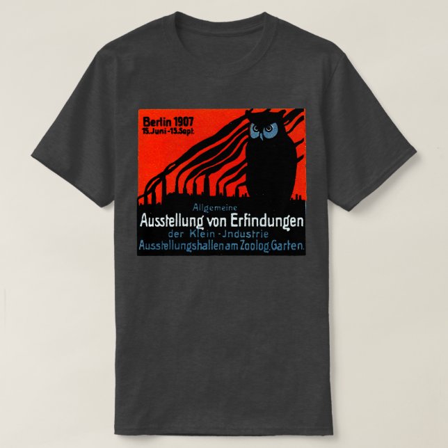 1907 Berlin Exposition T-Shirt (Design Front)