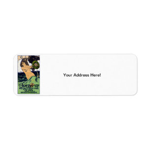 1907 Italian Battleship Roma Return Address Label