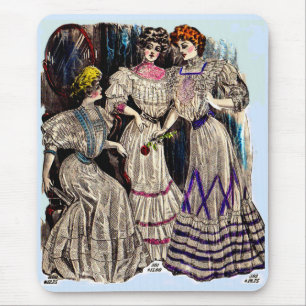 1908 Gimbels dresses no. 2 Mouse Pad