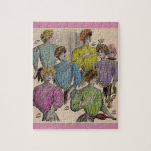1908 Gimbels ladies blouses waists no. 1 Jigsaw Puzzle