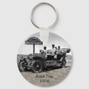 1908 Road Trip Key Chain