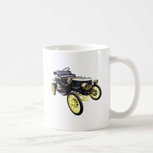 1908 Stanley Steamer Motor Car Coffee Mug (Right)