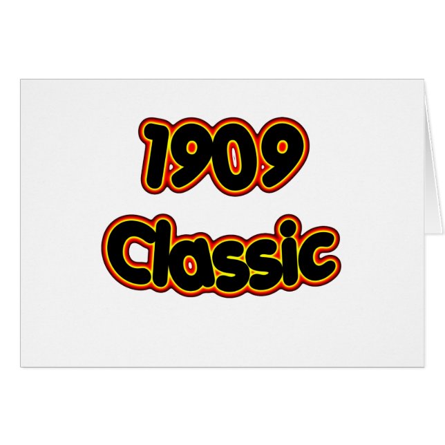 1909 Classic (Front Horizontal)
