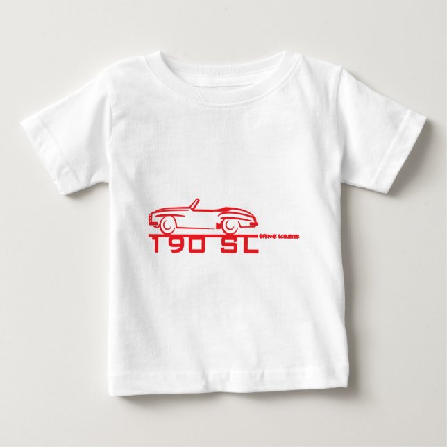 190SL Red Baby T-Shirt (Front)