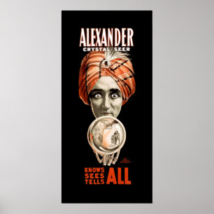 1910 ALEXANDER the SEER Poster