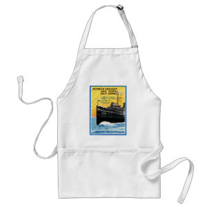 1910 Detroit to Buffalo Steamship Standard Apron