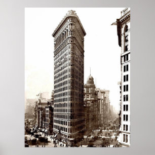 1910 Flatiron Building Poster