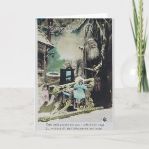 1910 French Pere Noel Holiday Card