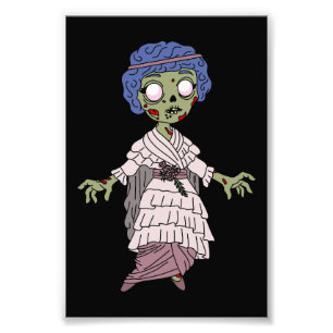 1910 Zombie  Gibson Girl Photo Print