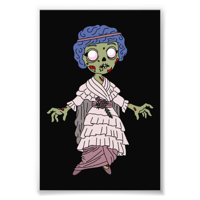 1910 Zombie Photo Print (Front)