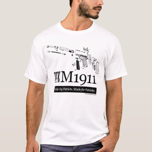 1911 Schematic - Front T-Shirt (Front)