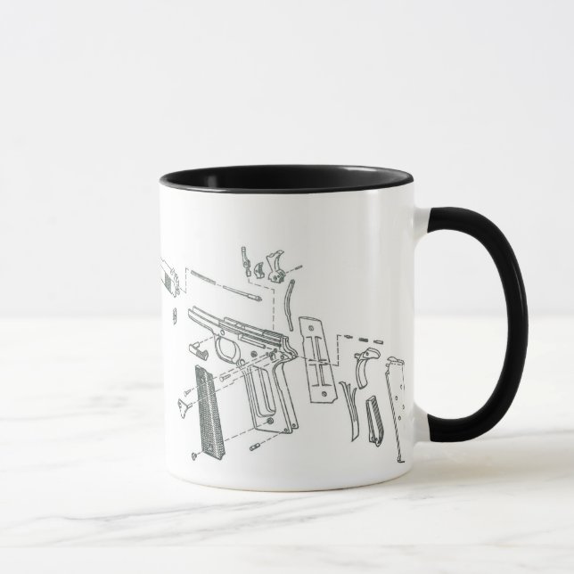 1911 Takedown Mug (Right)