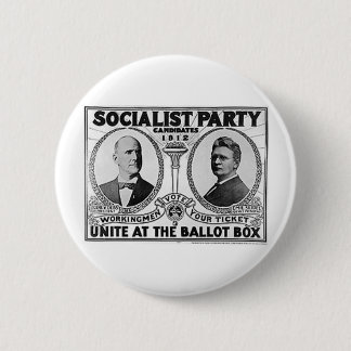 1912 Debs - Seidel 6 Cm Round Badge