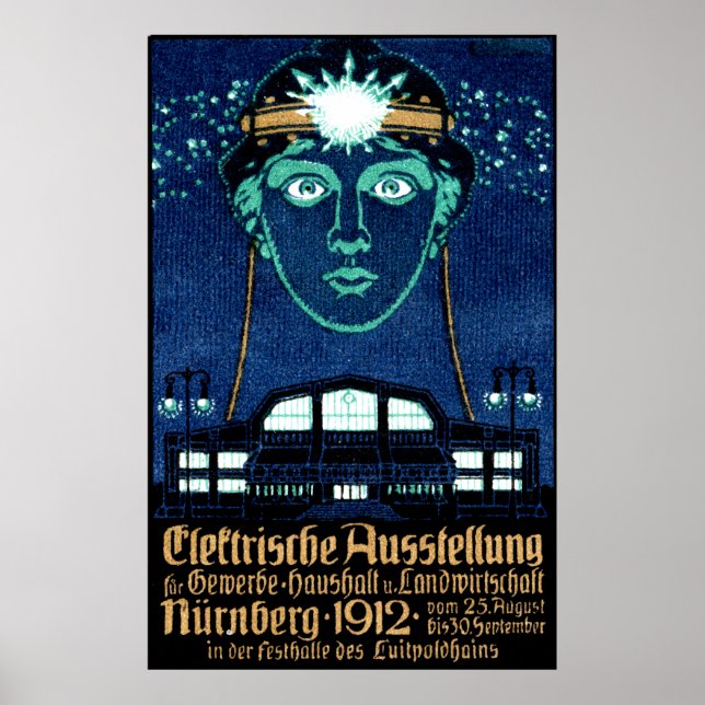 1912 Electricity Expo Poster (Front)