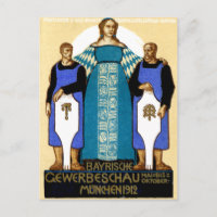 1912 Munich Germany Poster