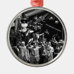 1912 Republican National Convention, Chicago, IL Metal Tree Decoration