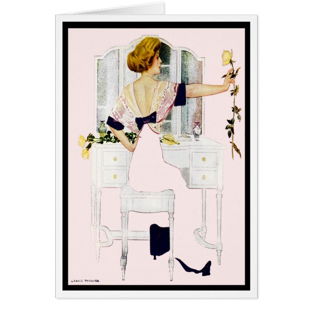 1912!! "ROMANCE & ROSES" FADE-AWAY COLES PHILLIPS (Front)