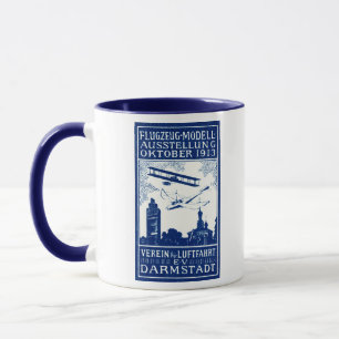 1913 Darmstadt Air Show Mug