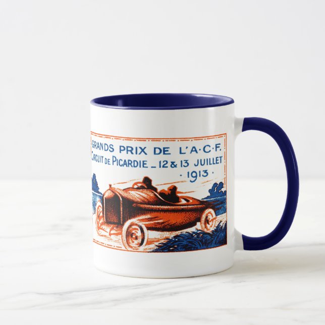 1913 Grand Prix Mug (Right)