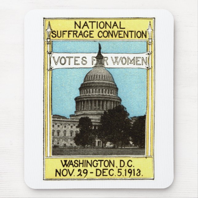 1913 Votes for Women Mouse Pad (Front)